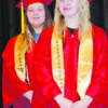 Eminence High School Class of 2023 Salutatorian Cassandra Lyon (left) and Valedictorian Sarah McCarter