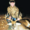 Westin Mays, 14, Harvested this 12-point buck, his first crossbow kill, in Shannon County (Submitted