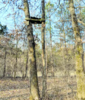 Old treestands were made out of lumber and left hunters uncomfortable against the elements.